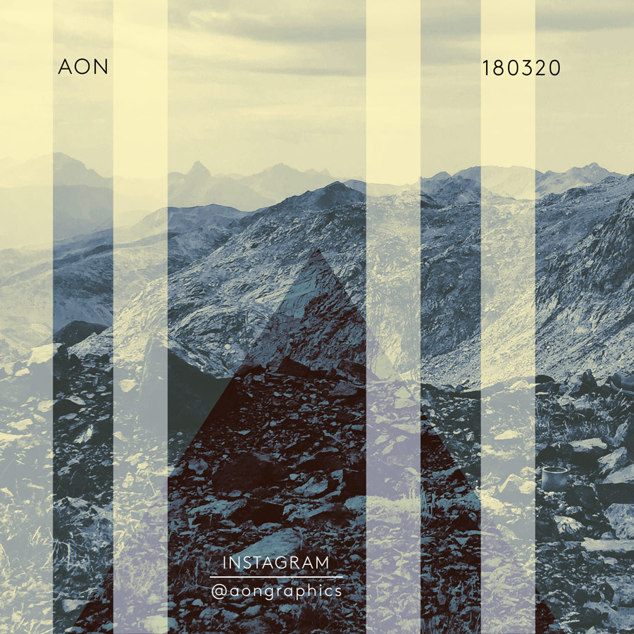 "AON Poster - Swiss Mountains - Serie 2"