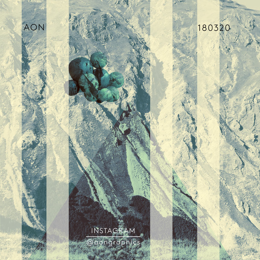 "AON Poster - Swiss Mountains - Serie 1"